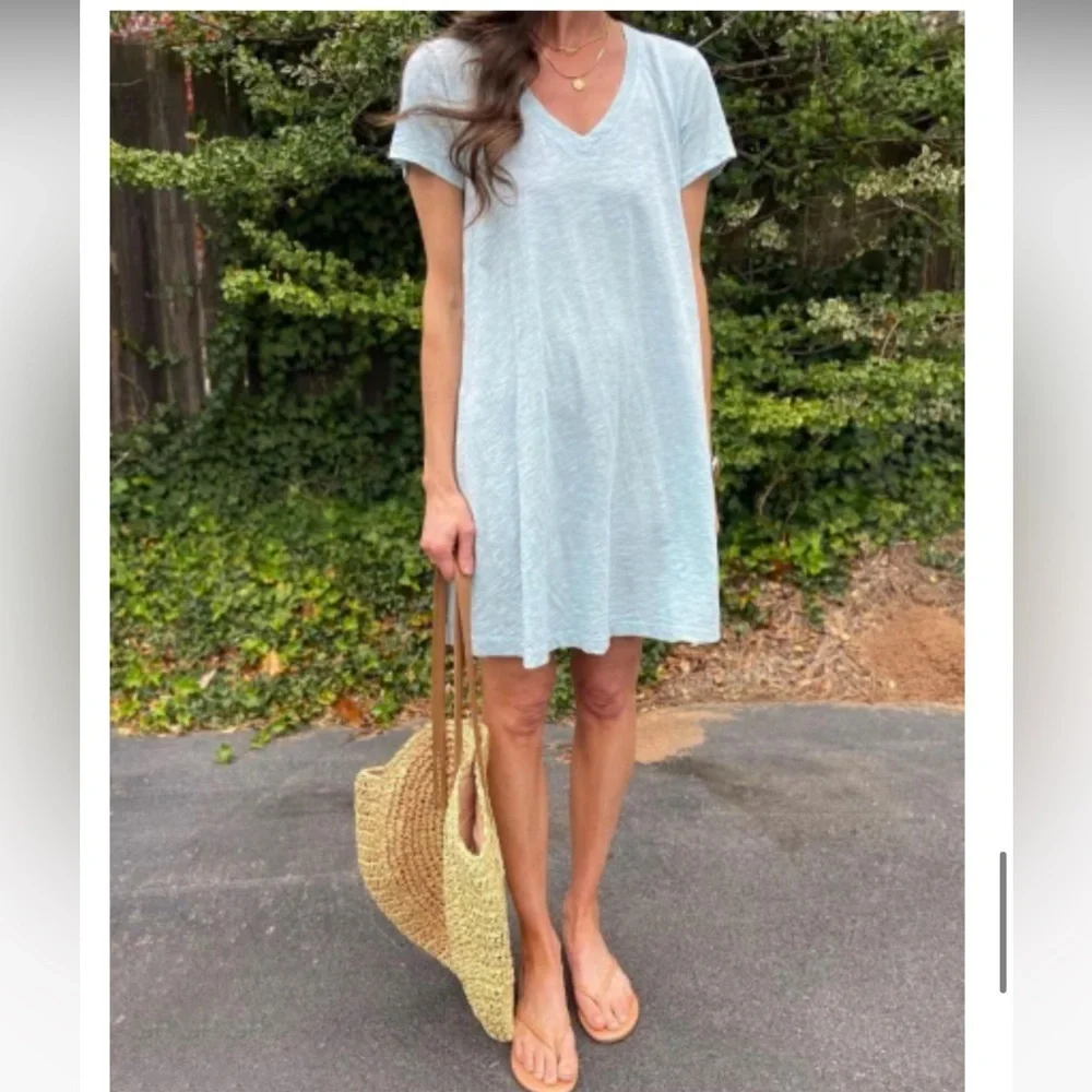 WILT T Shirt Dress in Pale Pink, XS - Picture 2 of 6